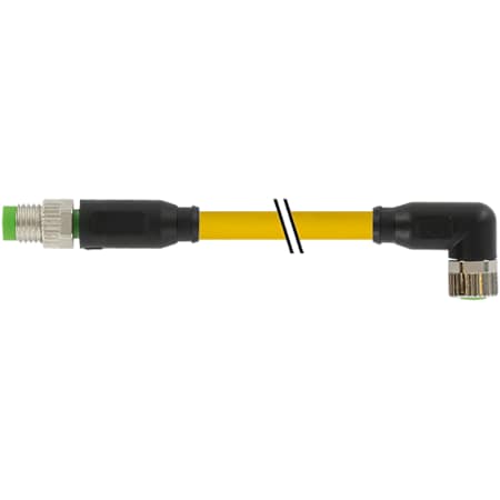 Murrelektronik CABLE DRUM, 355MM, PVC 5X0.34 YELLOW, 100m 7000-88021-0300150
